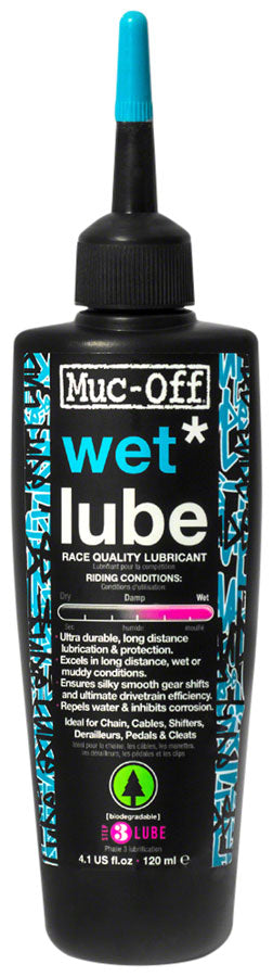 Muc-Off Bio Wet Chain Lube - 120ml, Drip