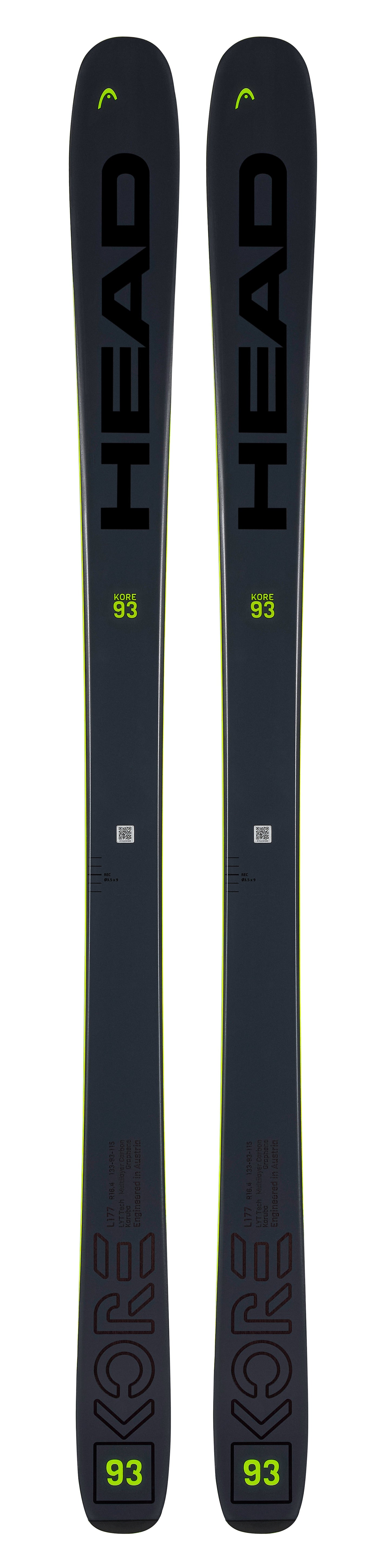 Head Kore 93 Yellow/Anthracite