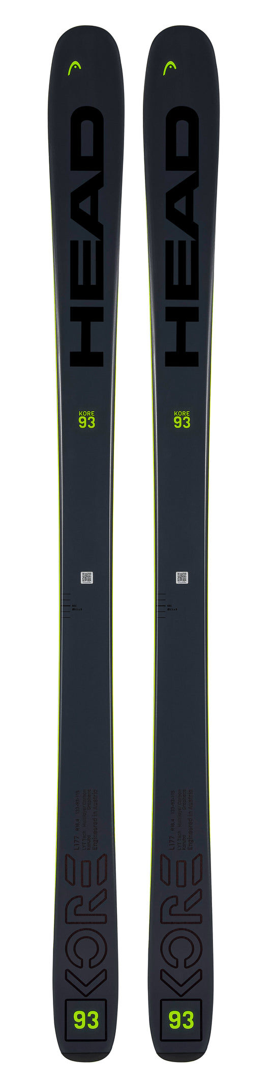 Head Kore 93 Yellow/Anthracite